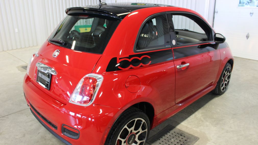 2012 Fiat 500 Sport CUIR TOIT A/C Gr-Électrique Bluetooth #7