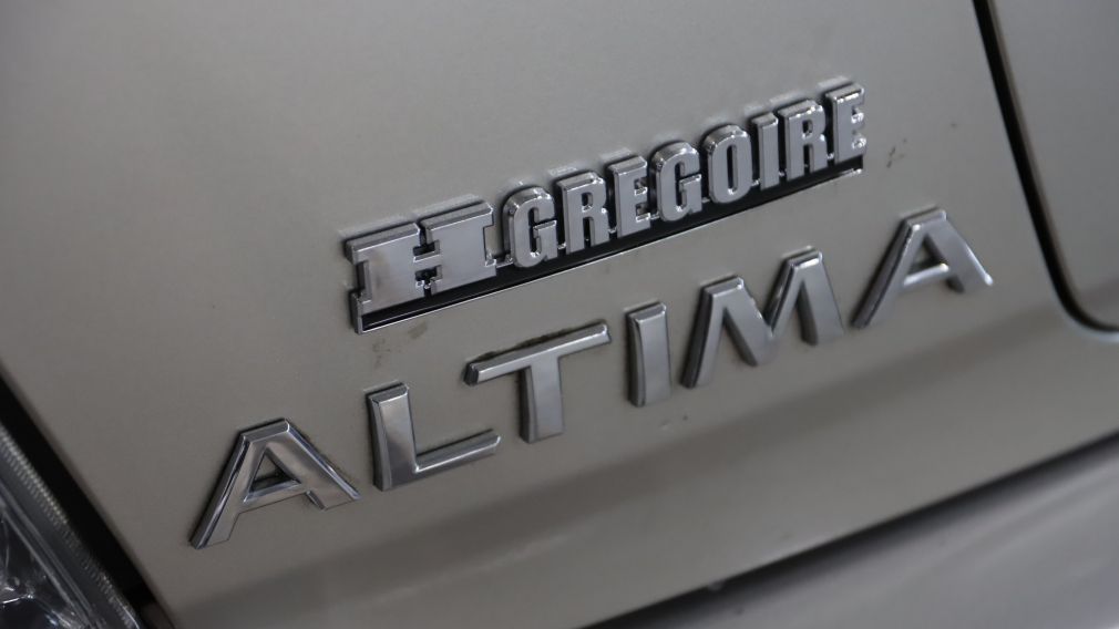2005 Nissan Altima 2.5 S AUTOMATIQUE CLIMATISATION #11