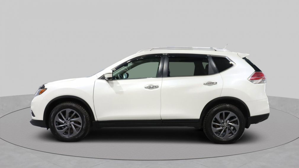 2016 Nissan Rogue SL+ AWD + CUIR + TOIT + GPS!!! #4