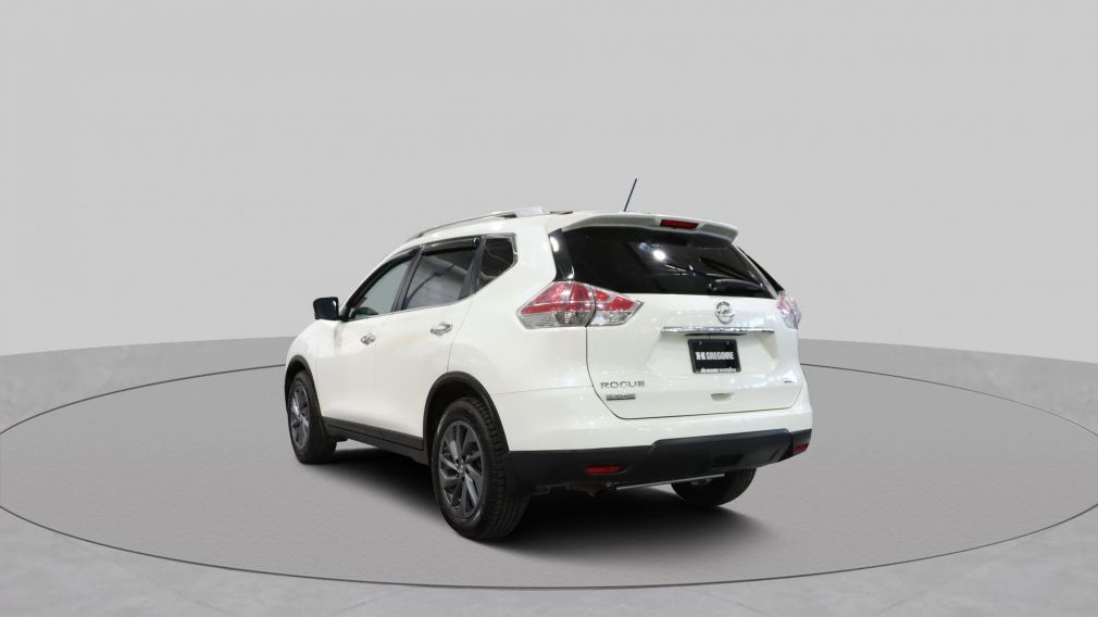 2016 Nissan Rogue SL+ AWD + CUIR + TOIT + GPS!!! #4