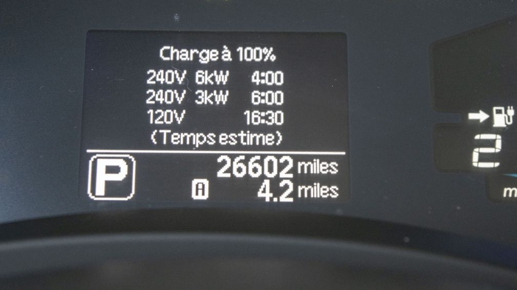 2016 Nissan Leaf S + A/C + BAS KILO!!! #16