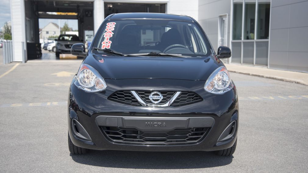 2016 Nissan MICRA SV + AUTO + A/C + GR.ÉLECTRIQUE + BAS KILO!!!! #1