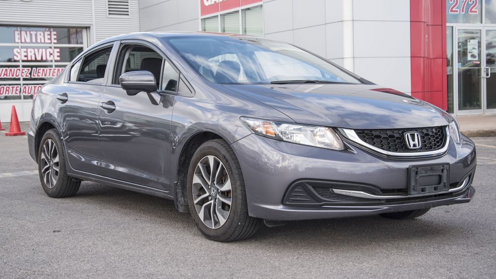 2015 Honda Civic EX + MAGS + TOIT + A/C + BAS KILO !!!!! #0