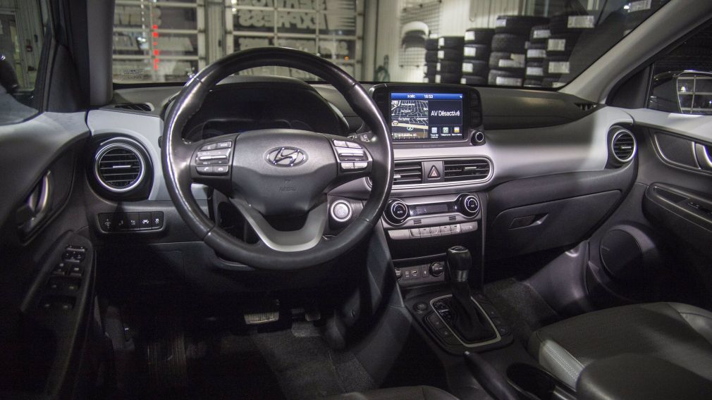 2018 Hyundai Kona Ultimate CUIR +  TOIT + AUTO + A/C + MAGS #7
