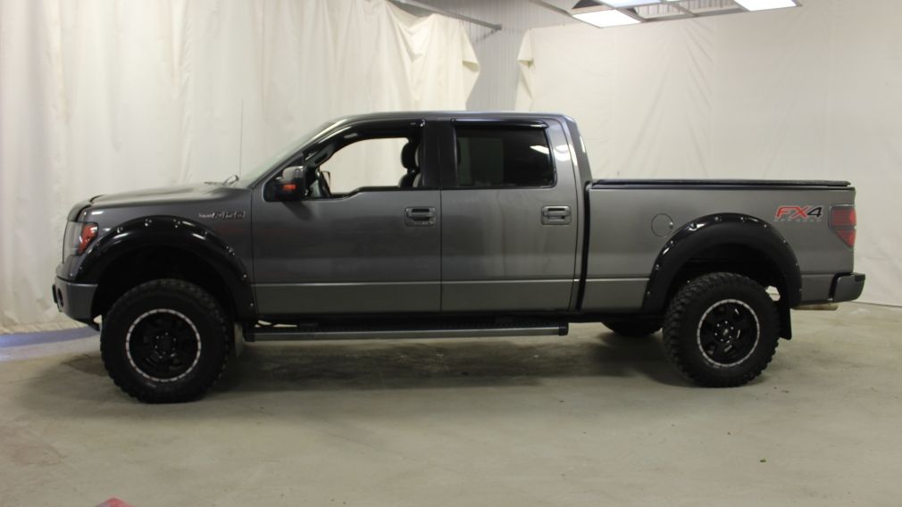 2012 Ford F150 FX4 Crew-Cab 4x4 Cuir Toit-Ouvrant Navigation #3