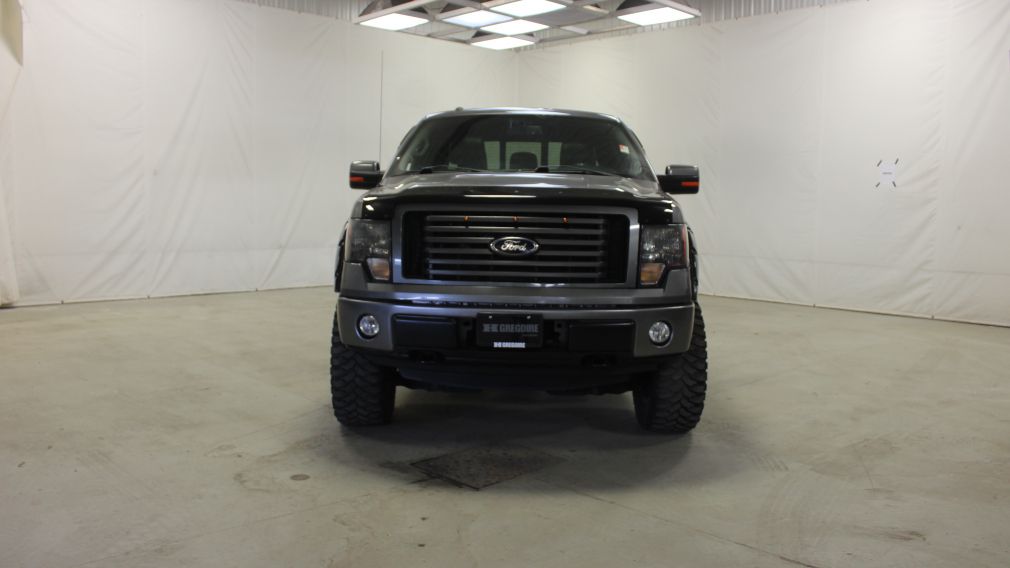 2012 Ford F150 FX4 Crew-Cab 4x4 Cuir Toit-Ouvrant Navigation #2