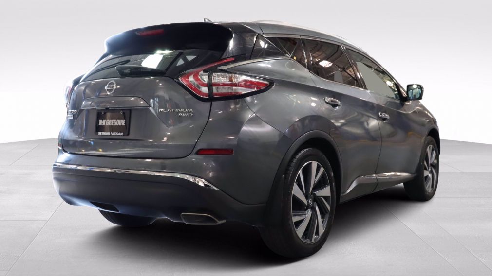 2017 Nissan Murano Platinum TOIT PANO+A/C+CUIR+MAGS+++ #6
