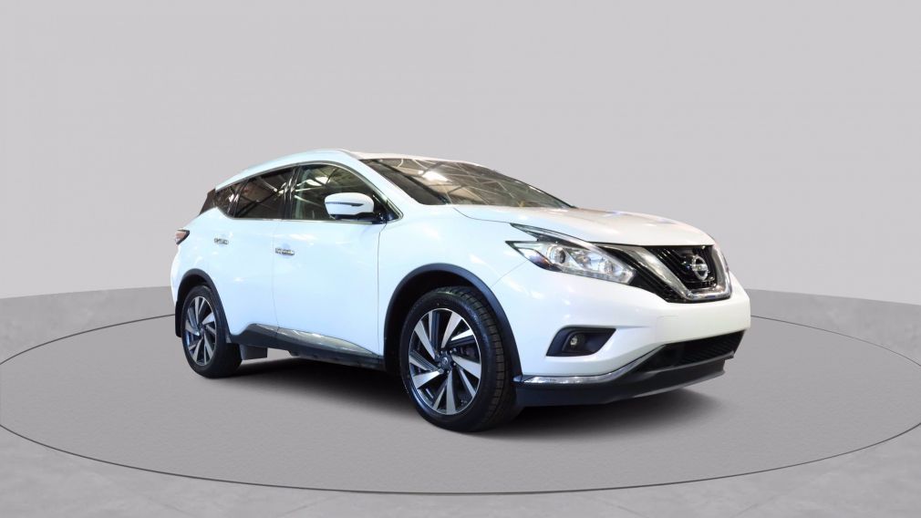 2016 Nissan Murano Platinum TOIT PANO+A/C+CUIR+MAGS+++ #0