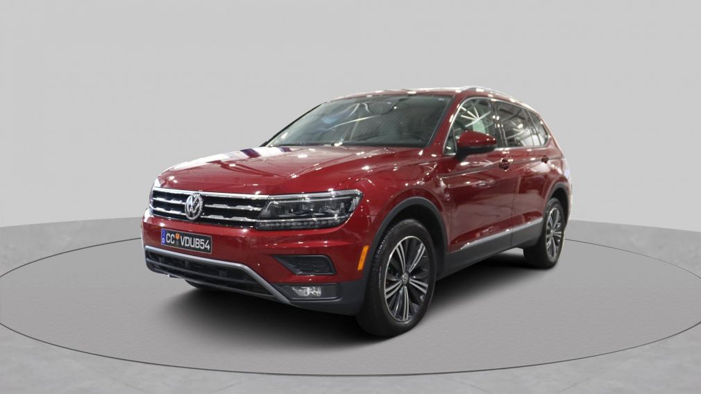 2018 Volkswagen Tiguan Highline Awd Cuir beige Air climatise!!! #3