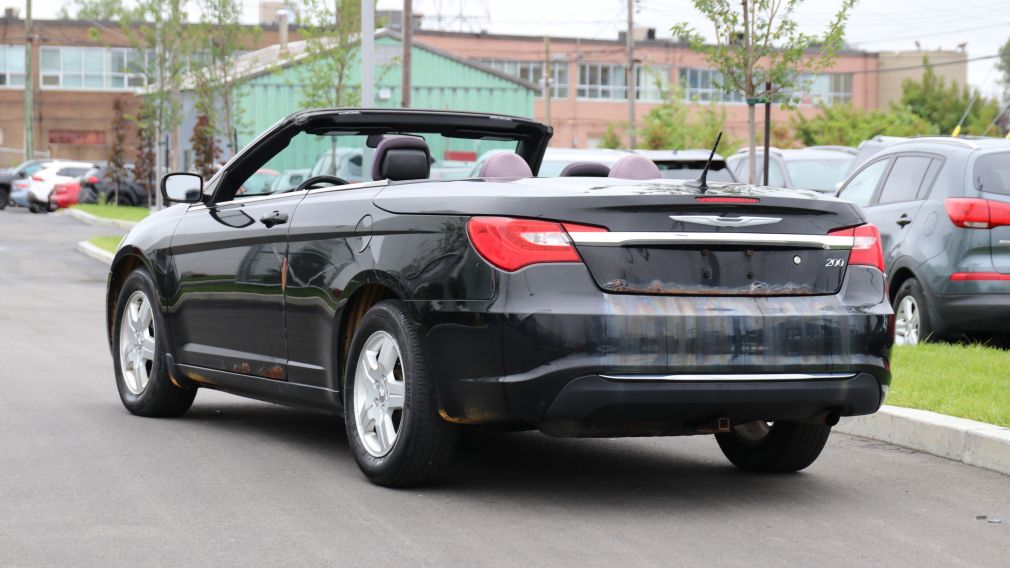 2012 Chrysler 200 LX - CONVERTIBLE - AIR CLIM - VITRES ELECTRIQUES #5