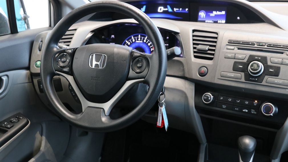 2012 Honda Civic LX- AUTOMATIQUE-BAS KILOMETRAGE-BLUETOOTH #10