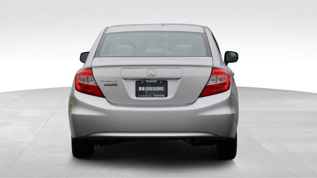 2012 Honda Civic LX- AUTOMATIQUE-BAS KILOMETRAGE-BLUETOOTH #6