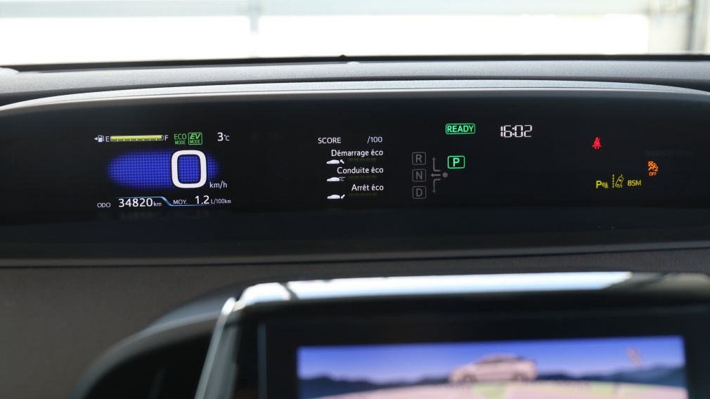 2020 Toyota Prius Upgrade Tech - CUIR -  VOLANT CHAUFFANT - NAVIGATI #17
