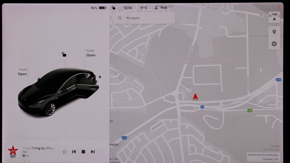 2018 Tesla Model 3 Long Range Battery- BAS KM - PELLICULE 3M SUR TOUT #17