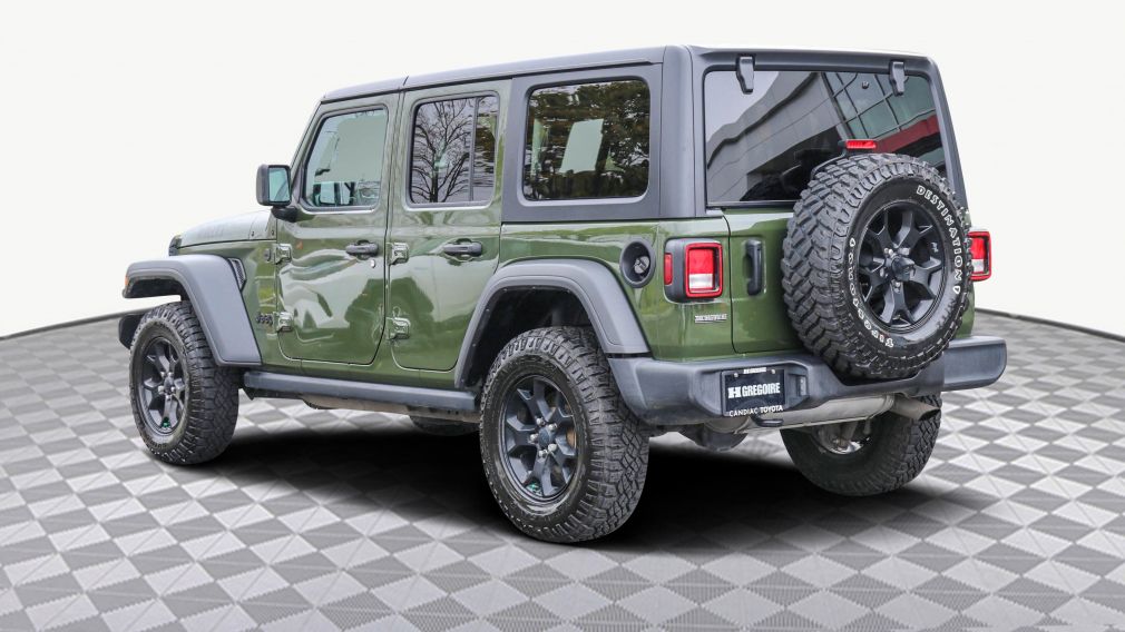 2021 Jeep Wrangler Unlimited Willys AWD - VOLANT ET SIÈGES CHAUFFANTS #4