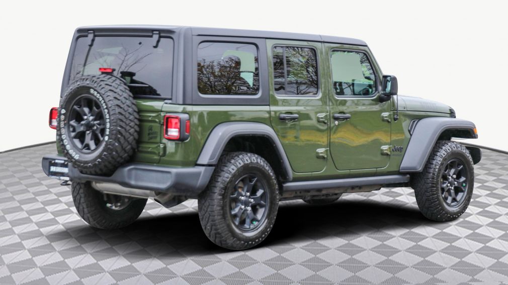 2021 Jeep Wrangler Unlimited Willys AWD - VOLANT ET SIÈGES CHAUFFANTS #6