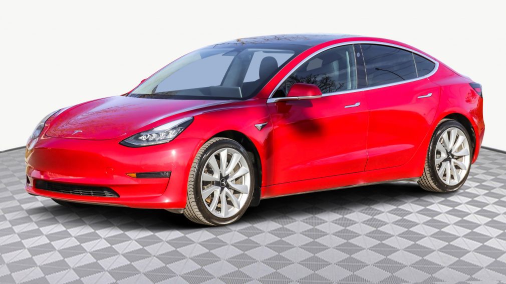 2020 Tesla Model 3 Long Range AWD -  WoW - TOIT VITRÉ - CUIR #3