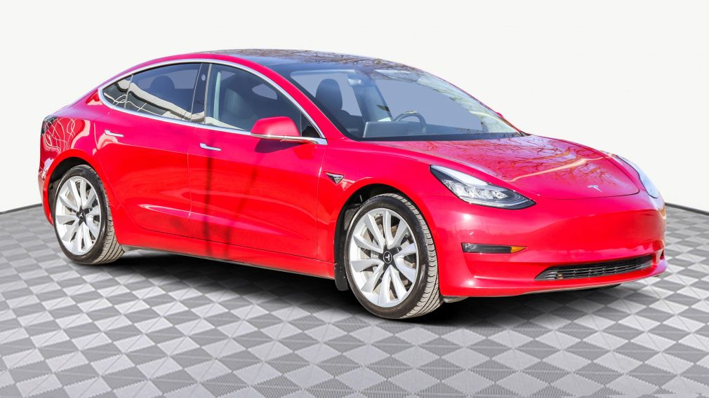 2020 Tesla Model 3 Long Range AWD -  WoW - TOIT VITRÉ - CUIR #0