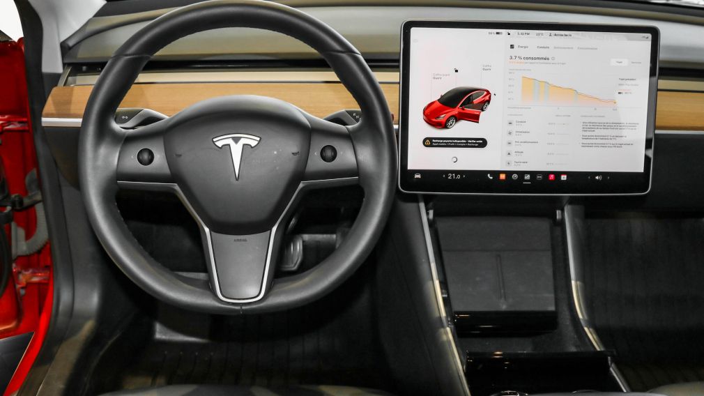 2020 Tesla Model 3 Long Range AWD -  WoW - TOIT VITRÉ - CUIR #9