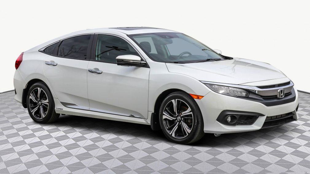 2017 Honda Civic Touring - BAS KM - CUIR - TOIT OUVRANT - MAGS #0