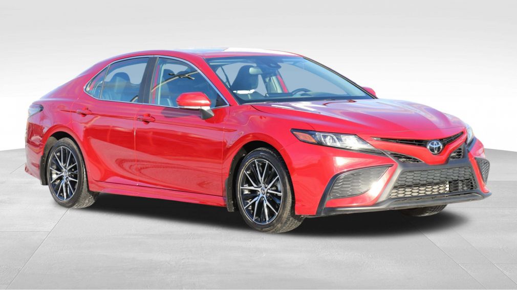 2021 Toyota Camry SE AMELIOREE- BAS KM- TOIT OUVRANT - MAGS - VOLANT #0