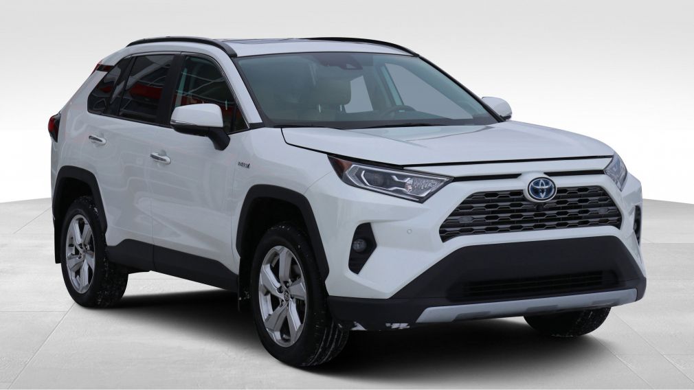 2021 Toyota Rav 4 Hybrid Ltd AWD - CUIR-  TOIT OUVRANT - CAMERA 360 #0