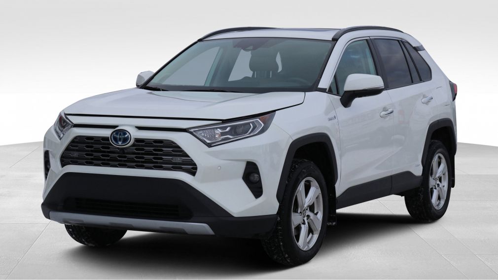 2021 Toyota Rav 4 Hybrid Ltd AWD - CUIR-  TOIT OUVRANT - CAMERA 360 #3