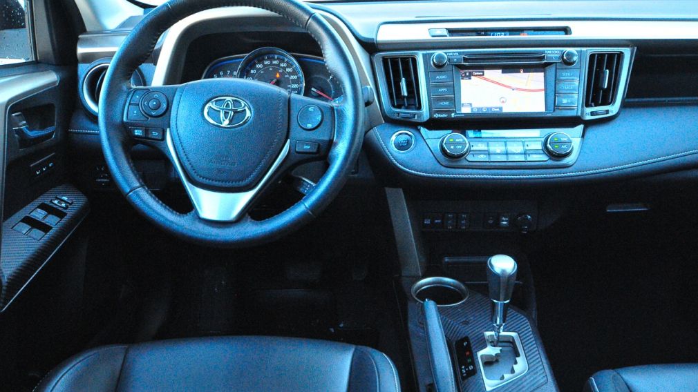 2015 Toyota Rav 4 Limited l CUIR - TOIT - MAGS - NAV - FOG - CAM REC #13