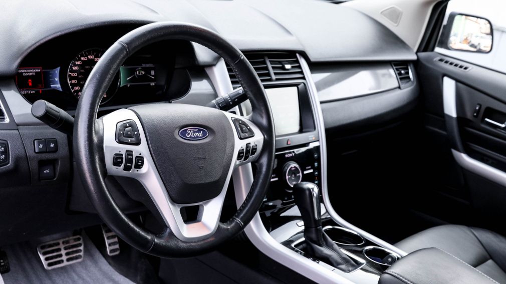 2014 Ford EDGE Sport l CUIR - TOIT -MAG - SIEGE CHAUF - USB - BLU #25