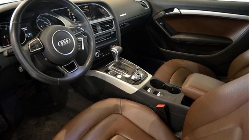 2014 Audi A5 2.0T Progressiv GPS Camera Cuir-Chauf Bluetooth #23