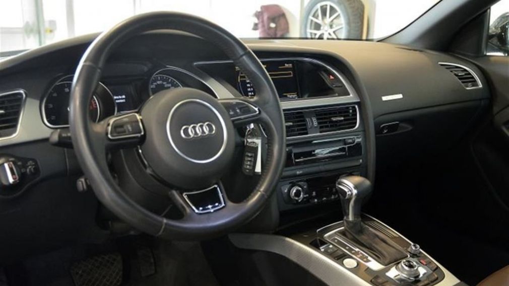 2014 Audi A5 2.0T Progressiv GPS Camera Cuir-Chauf Bluetooth #26