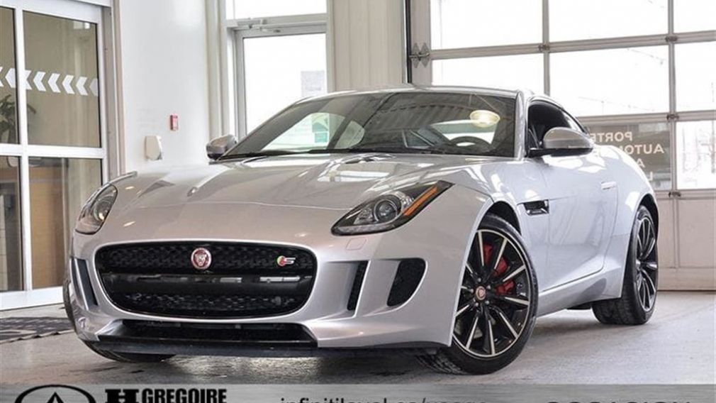 2015 Jaguar F TYPE S GPS Cuir-Chauffant Bluetooth Camera #0