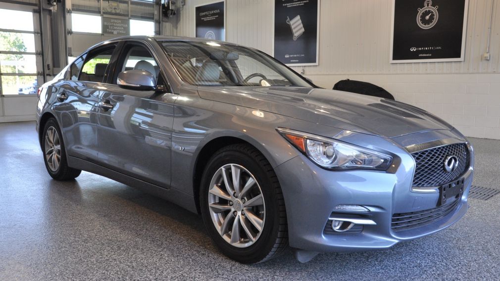 2014 Infiniti Q50 Premium AWD GPS Panoramique Cuir-Chauf Bluetooth #0