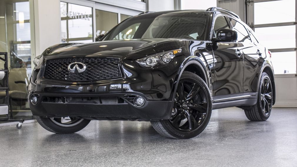 2017 Infiniti QX70 Sport AWD Sunroof GPS Cuir 360-CAM Bluetooth #0