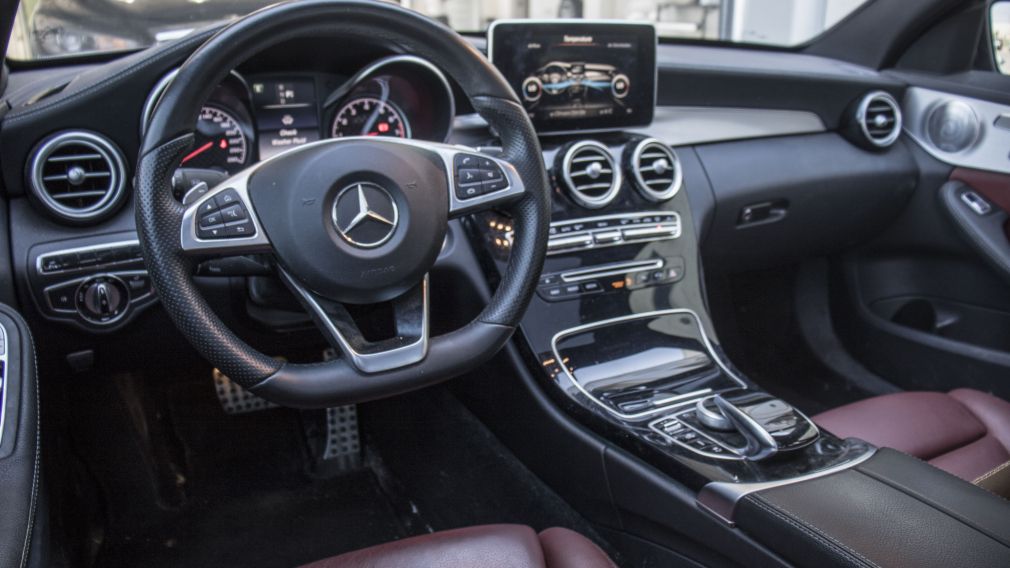 2016 Mercedes Benz C450 C450 AMG 4Matic GPS Sunroof Cuir Camera Bluetooth #9