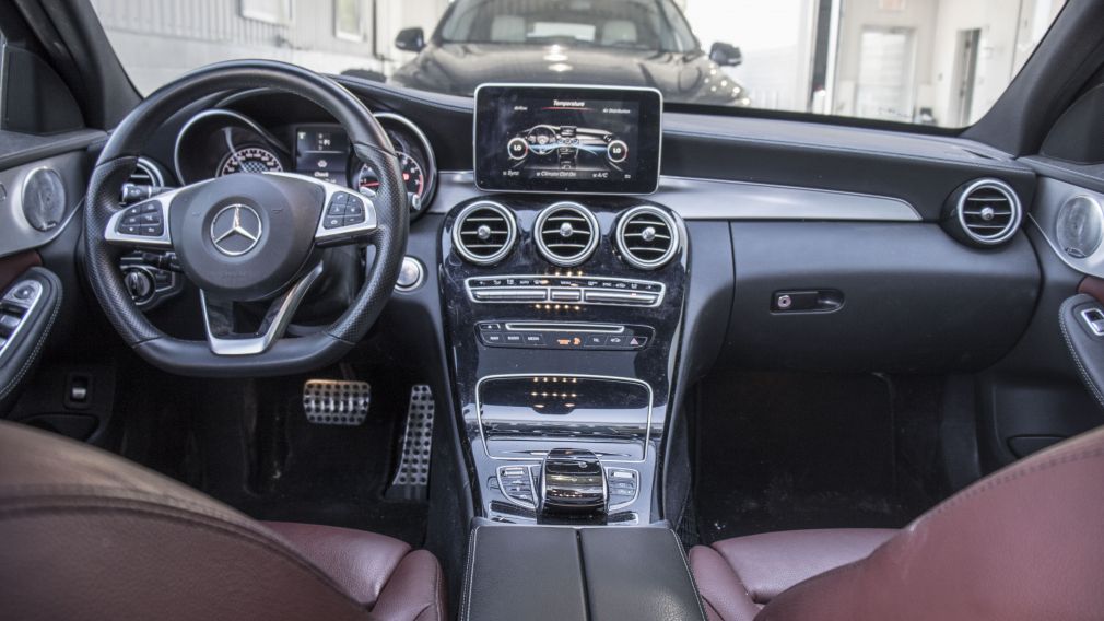 2016 Mercedes Benz C450 C450 AMG 4Matic GPS Sunroof Cuir Camera Bluetooth #11