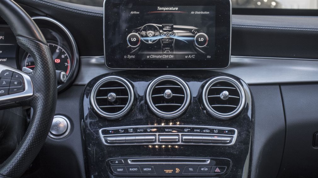 2016 Mercedes Benz C450 C450 AMG 4Matic GPS Sunroof Cuir Camera Bluetooth #12