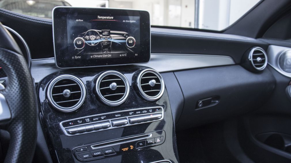2016 Mercedes Benz C450 C450 AMG 4Matic GPS Sunroof Cuir Camera Bluetooth #17