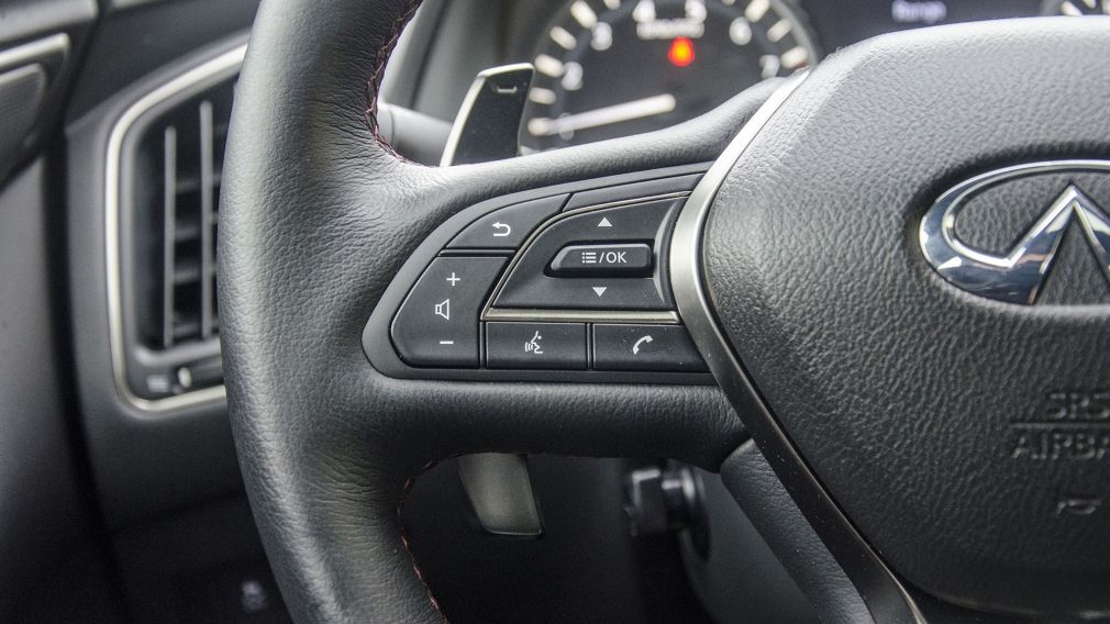 2018 Infiniti Q50 AWD Red-Sport 400HP GPS Sunroof Cuir Bluetooth CAM #14