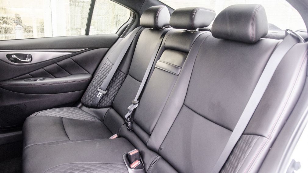 2018 Infiniti Q50 AWD Red-Sport 400HP GPS Sunroof Cuir Bluetooth CAM #25