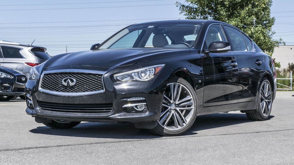 2015 Infiniti Q50 AWD Sunroof GPS Cuir-Chauffant Camera Bluetooth #0