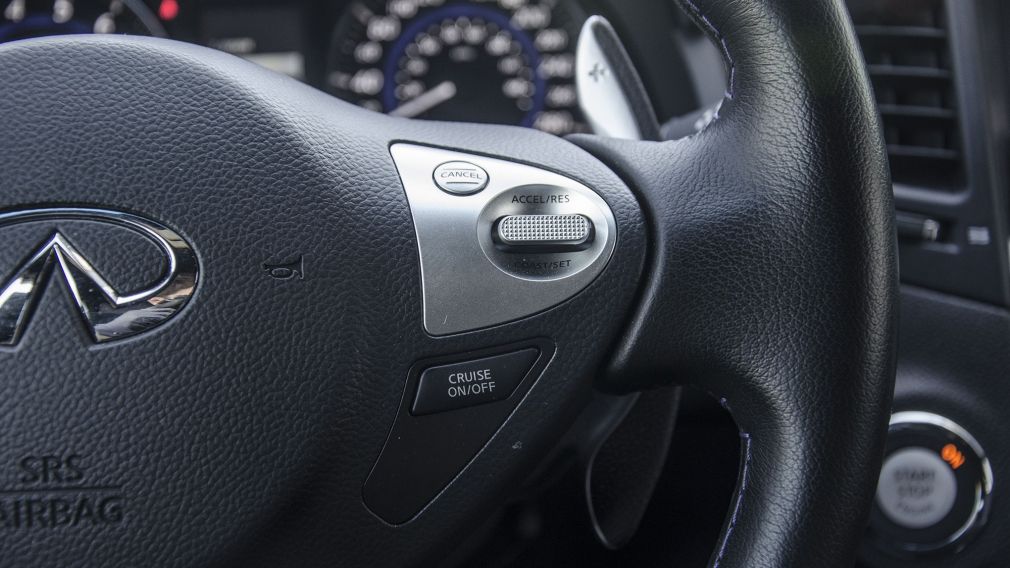 2017 Infiniti QX70 Sport AWD Sunroof GPS Cuir-Ventiler Bluetooth Cam #16