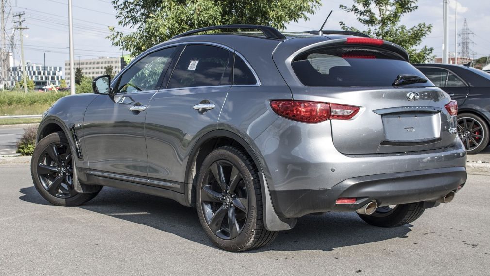 2015 Infiniti QX70 Sport AWD Sunroof GPS Cuir Camera Bluetooth #9