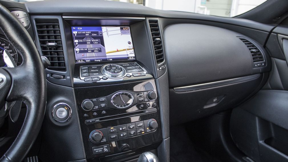 2015 Infiniti QX70 Sport AWD Sunroof GPS Cuir Camera Bluetooth #17