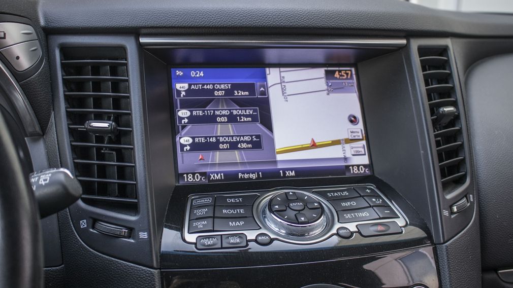 2015 Infiniti QX70 Sport AWD Sunroof GPS Cuir Camera Bluetooth #20
