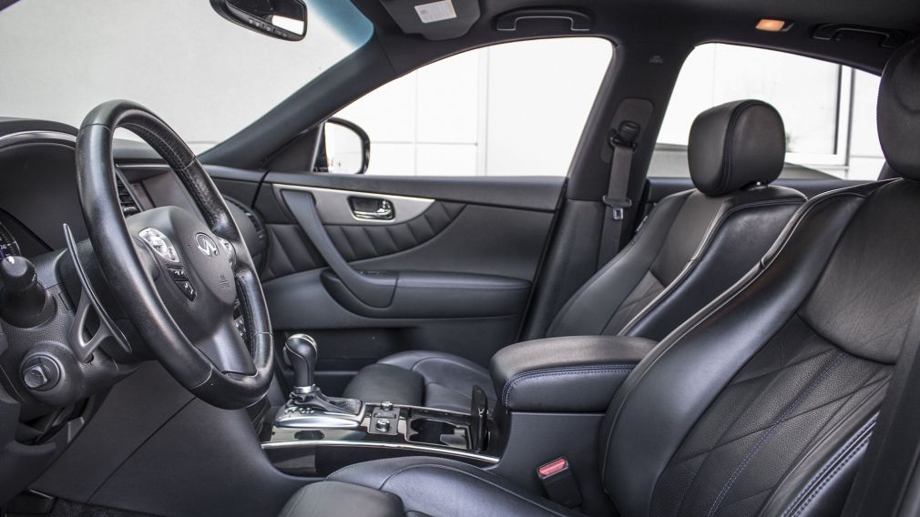 2015 Infiniti QX70 Sport AWD Sunroof GPS Cuir Camera Bluetooth #26