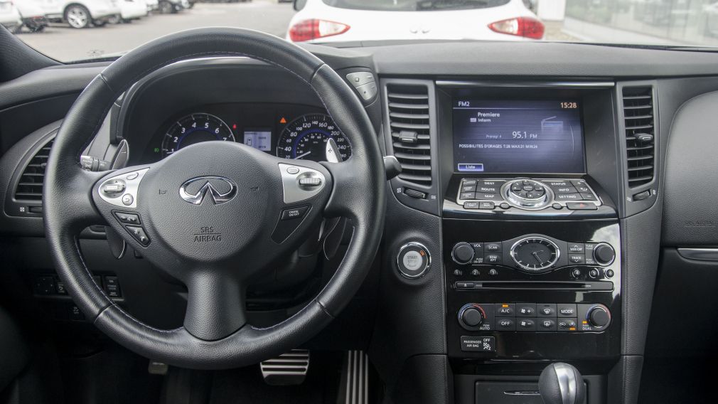 2017 Infiniti QX70 Sport AWD Sunroof GPS Cuir-Ventilé Bluetooth Cam #13