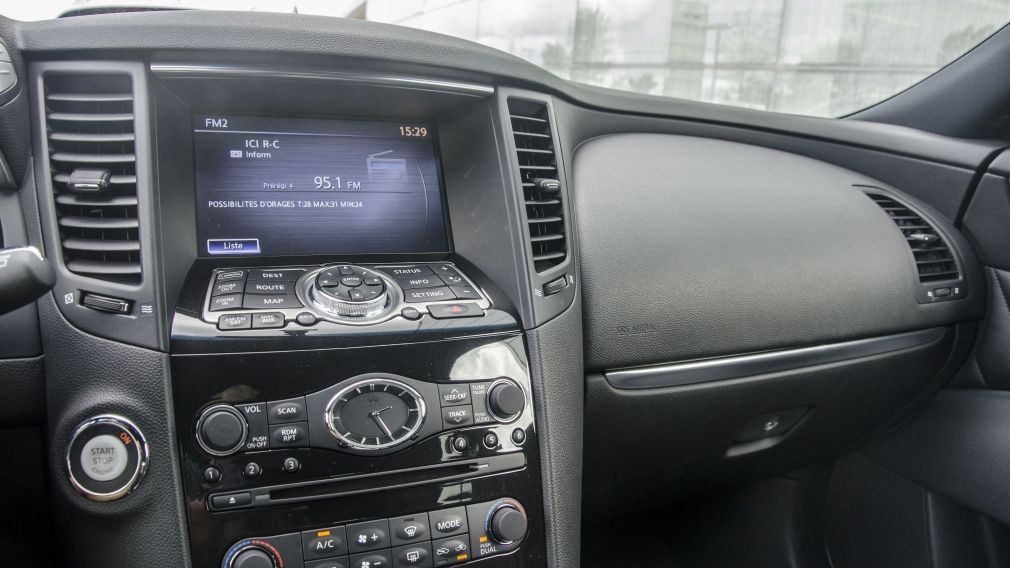 2017 Infiniti QX70 Sport AWD Sunroof GPS Cuir-Ventilé Bluetooth Cam #19