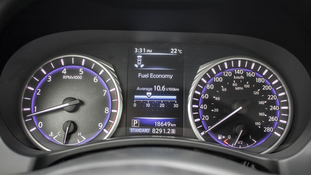 2017 Infiniti Q60 Red Sport 400 AWD GPS TECHNOLOGIE Bluetooth Cam 36 #24