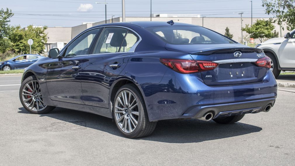 2018 Infiniti Q50 RED SPORT 400 AWD GPS Sunroof Cuir Bluetooth USB #13